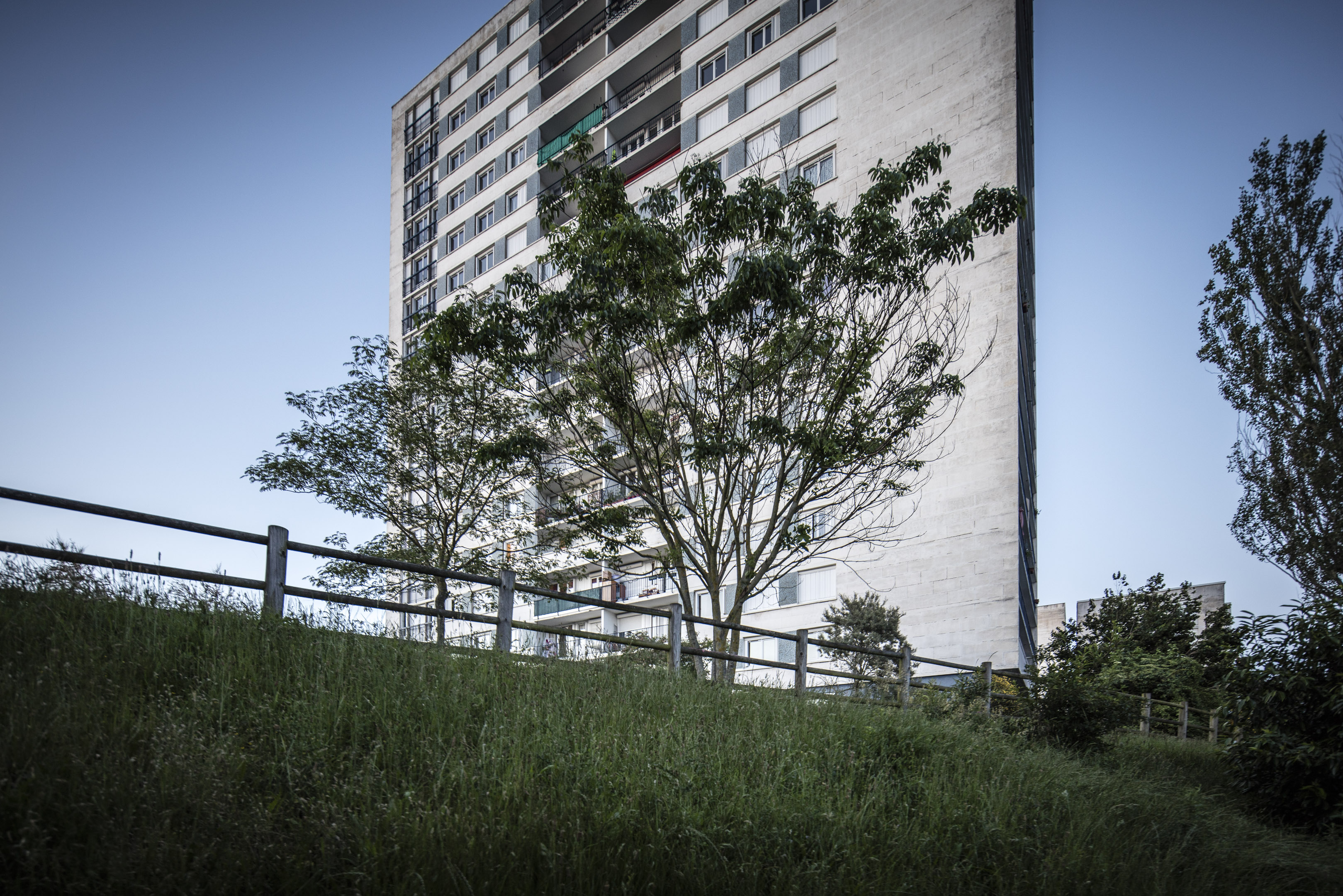 Quartier des rives du Cher, immeuble  - Juin 2016