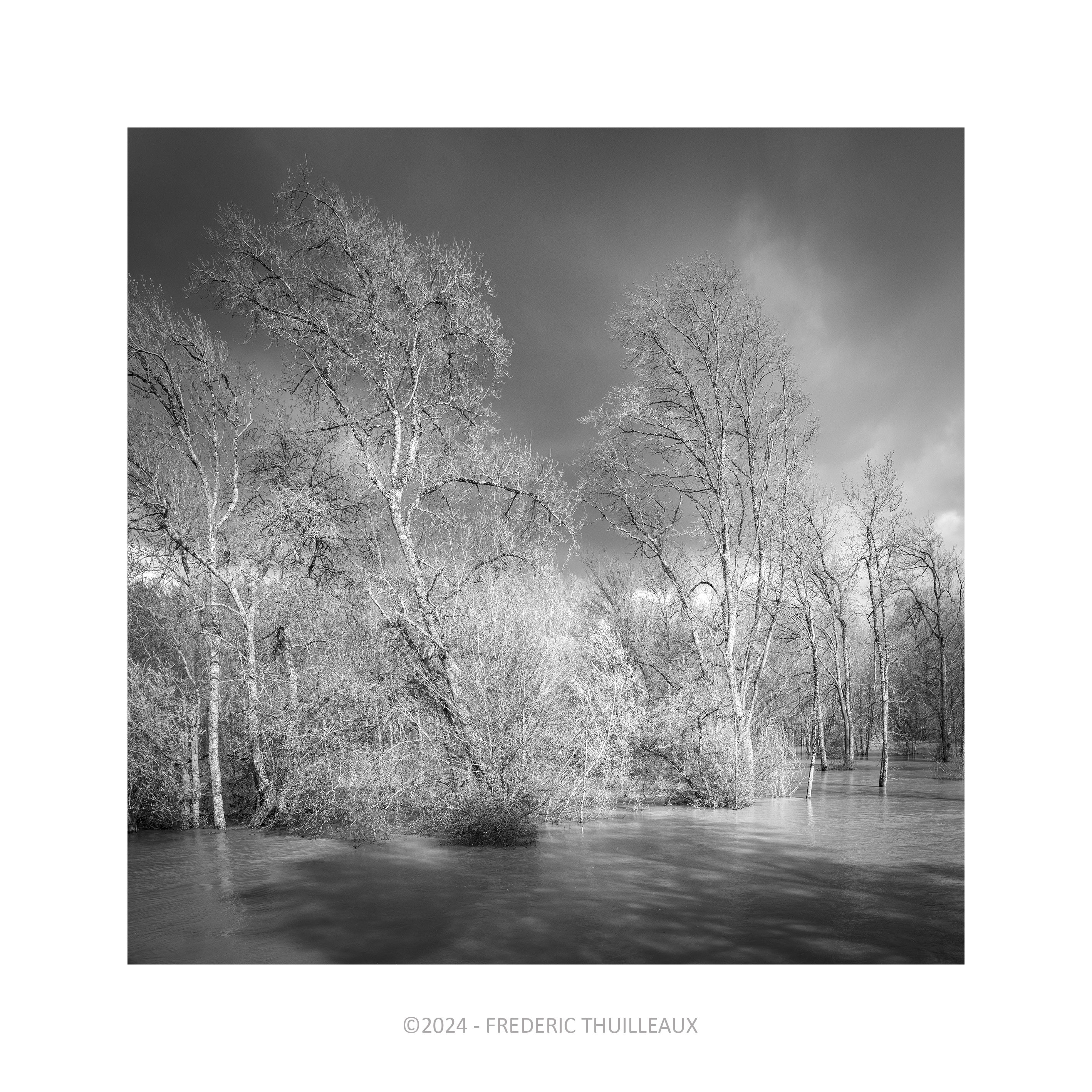 Crues de l'Indre, Monts - Avril 2024